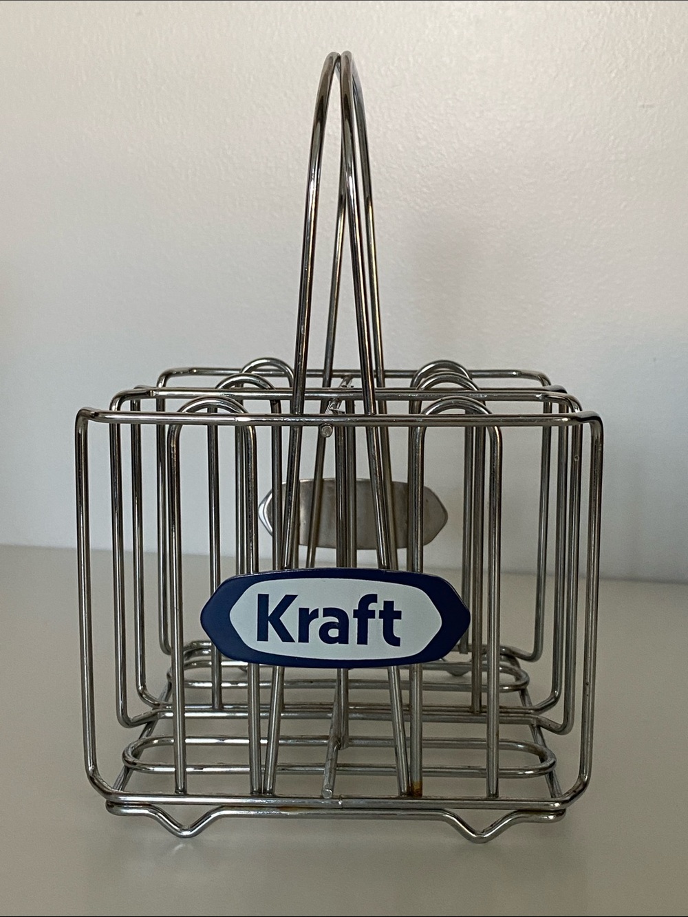 Vintage Chrome Kraft Jam Caddy